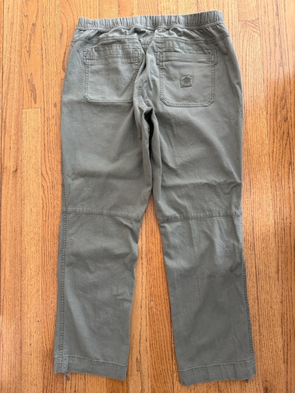 Alpine Design Olive Green Jogger Pants Size L Elastic Waist Utility Casual - Picture 8 of 10